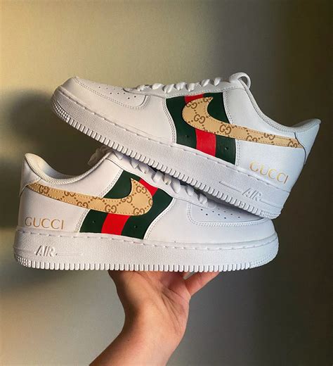 gucci x air force one|air force gucci price.